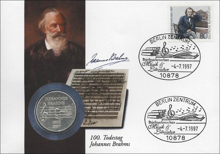 D-264 • 100. Todestag Johannes Brahms 