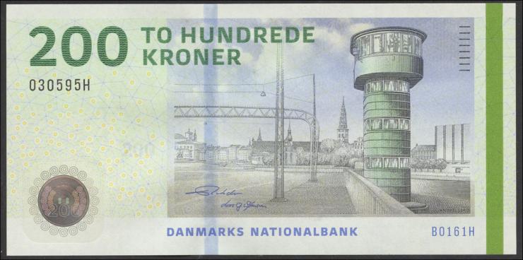 Dänemark / Denmark P.67f 200 Kroner 2016 (1) U.1 