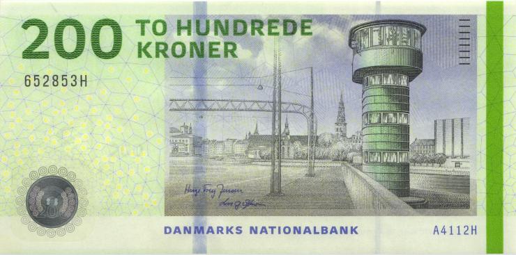 Dänemark / Denmark P.67b 200 Kronen 2011 (1) U.1 