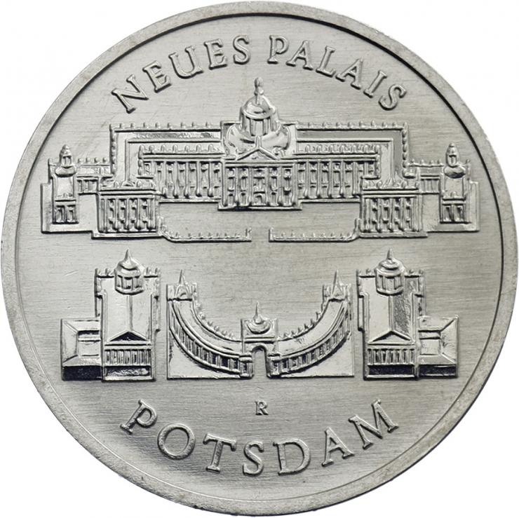DDR 5 Mark 1986 Neues Palais Potsdam 