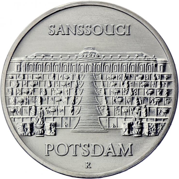 DDR 5 Mark 1986 Sanssouci Potsdam 