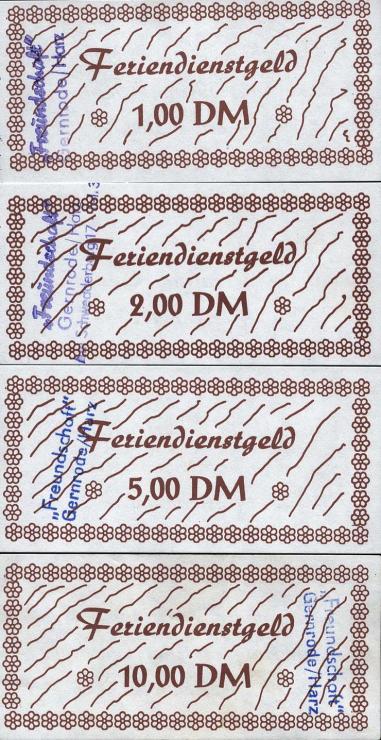 DDR Feriendienstgeld "Freundschaft" Gernrode (1) 