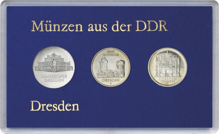 Münzen aus der DDR - Dresden 
