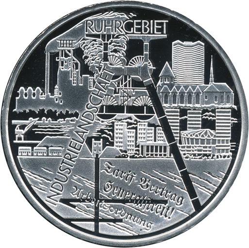Deutschland 10 Euro 2003 Ruhrgebiet PP 