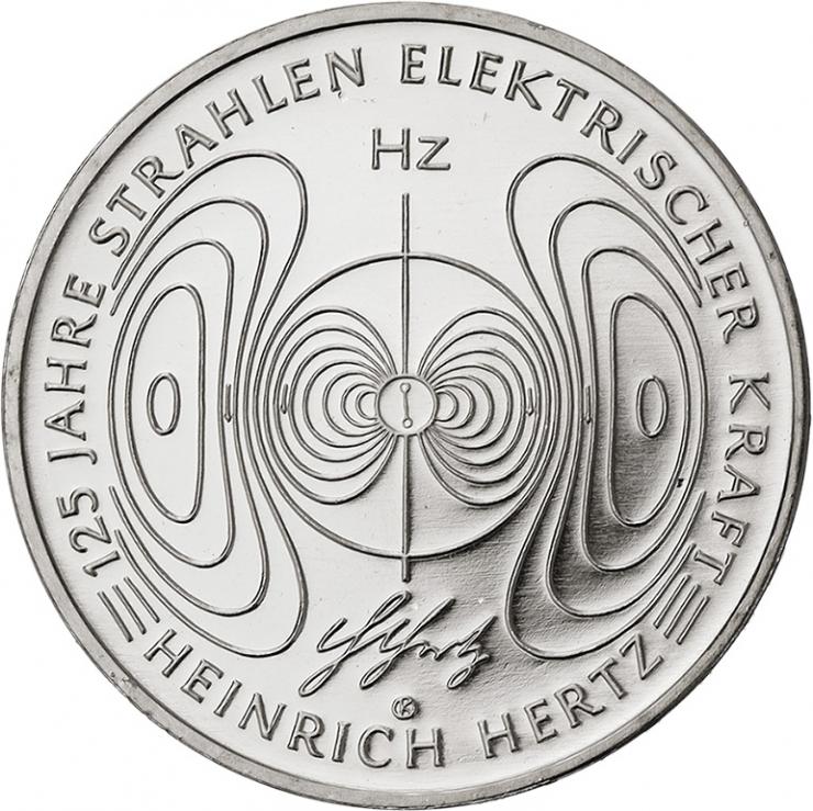 Deutschland 10 Euro 2013 Heinrich Hertz prfr 