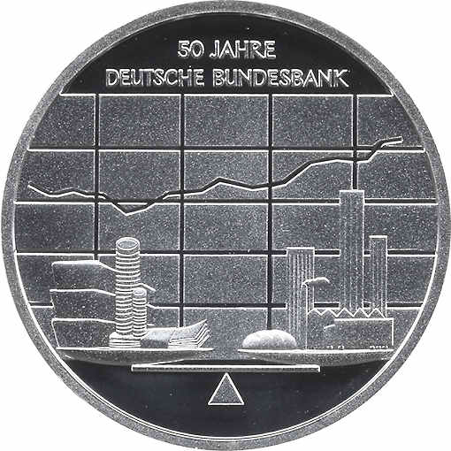 Deutschland 10 Euro 2007 Bundesbank PP 