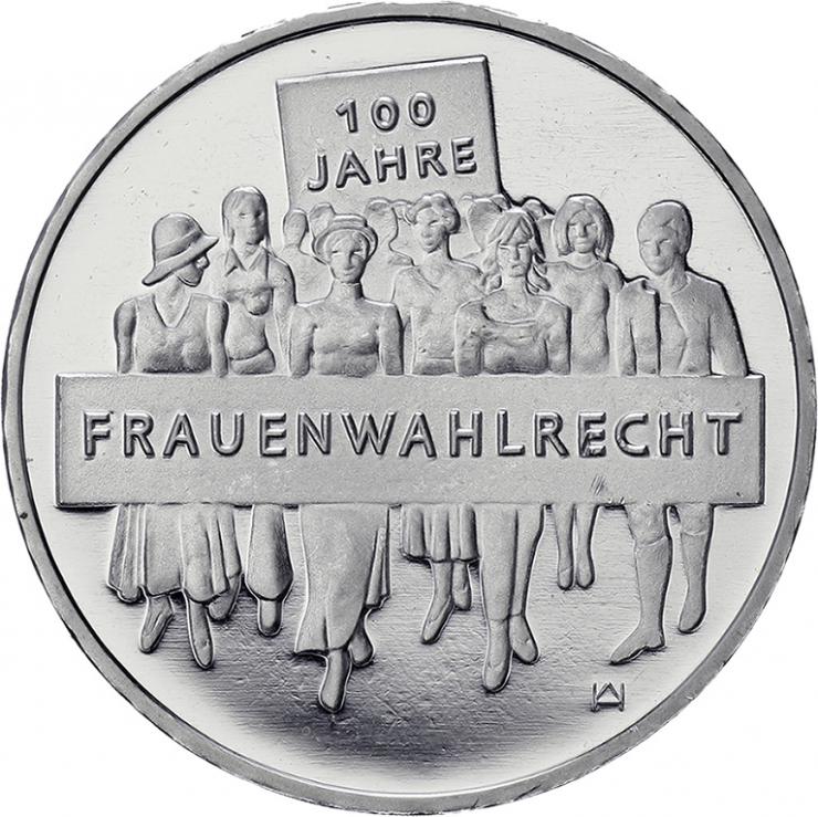Deutschland 20 Euro 2019 100 J. Frauenwahlrecht prfr 