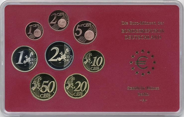 Deutschland Euro-KMS 2002 PP komplett 