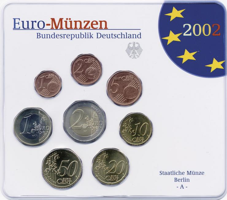 Deutschland Euro-KMS 2002 stg 