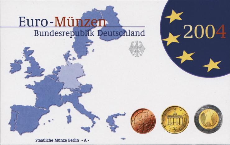 Deutschland Euro-KMS 2004 PP komplett 