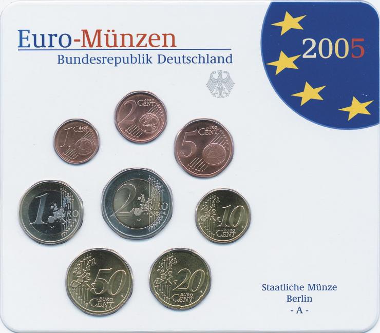Deutschland Euro-KMS 2005 stg 