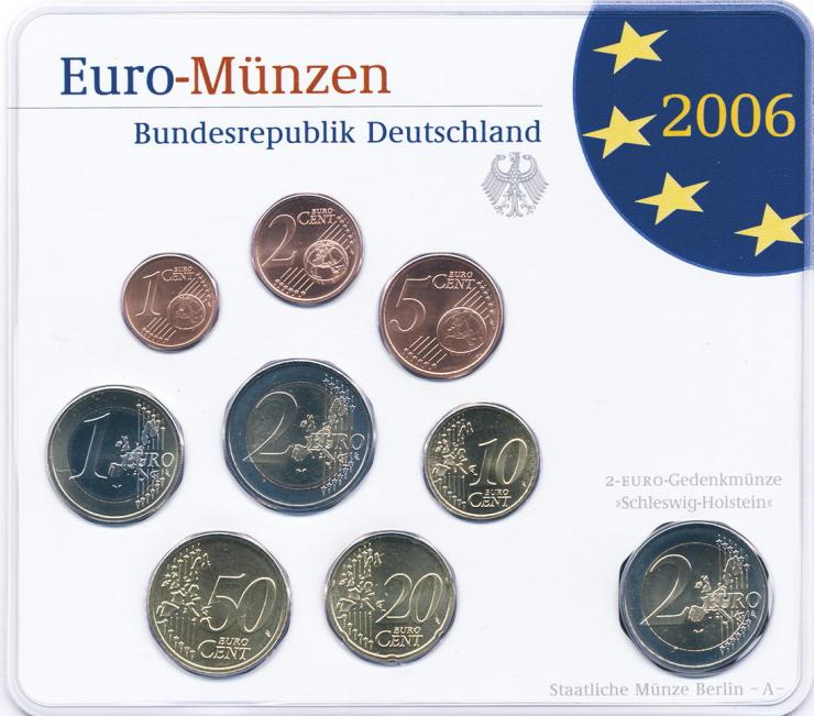 Deutschland Euro-KMS 2006 stg 