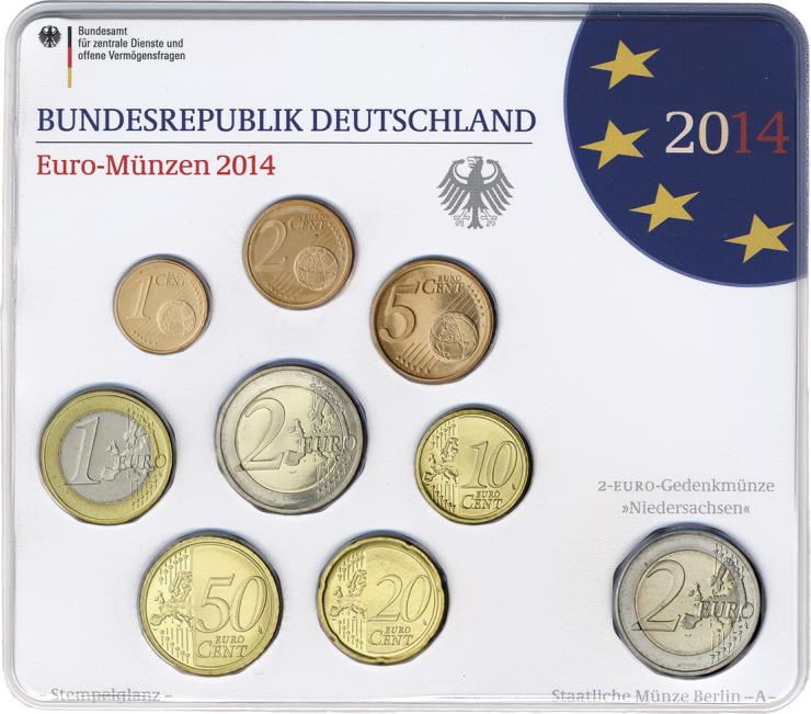 Deutschland Euro-KMS 2014 stg 