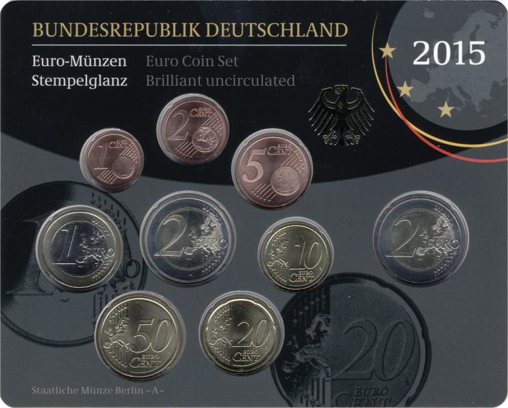 Deutschland Euro-KMS 2015 stg 
