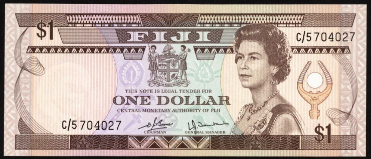 Fiji Inseln / Fiji Islands P.076 1 Dollar (1980) (1) 