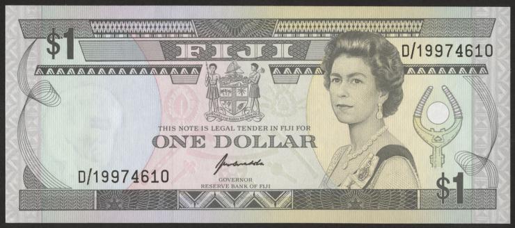 Fiji Inseln / Fiji Islands P.089 1 Dollar (1993) (1) 