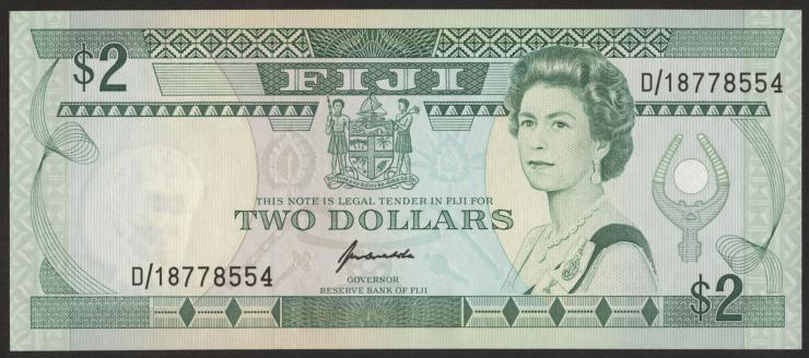 Fiji Inseln / Fiji Islands P.090 2 Dollars (1995) (1) 