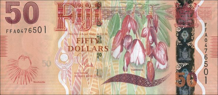 Fiji Inseln / Fiji Islands P.118 50 Dollars (2012) (1) 