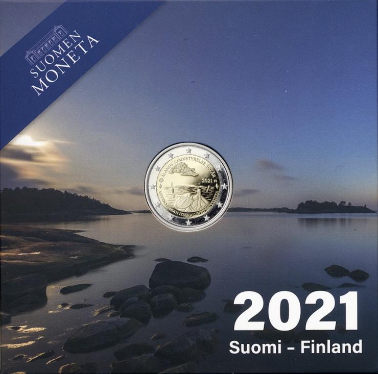 Finnland 2 Euro 2021 Alandinseln PP 