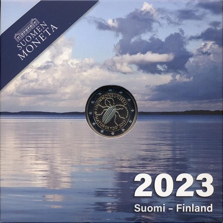 Finnland 2 Euro 2023 1. Naturschutzgebiet PP 