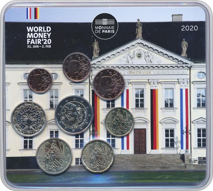 Frankreich Euro-KMS 2020 World Money Fair '20 