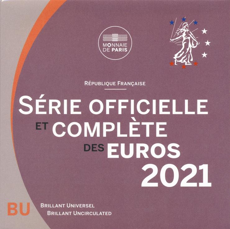 Frankreich Euro-KMS 2021 
