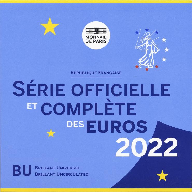 Frankreich Euro-KMS 2022 