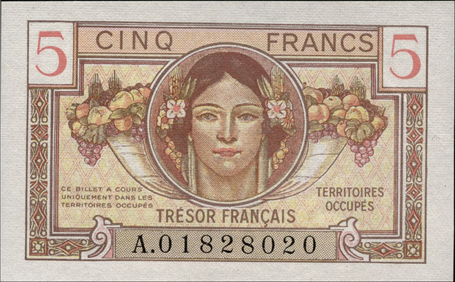Frankreich / France P.M06 5 Francs (1947) (1) 