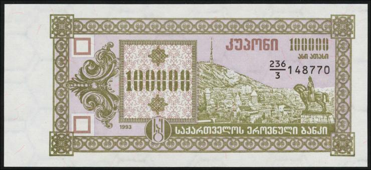 Georgien / Georgia P.42 100.000 Laris 1993 (1) 