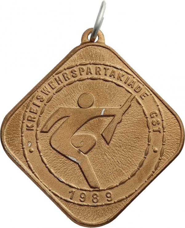 Kreiswehrspartakiade GST 1989 Stufe Bronze 