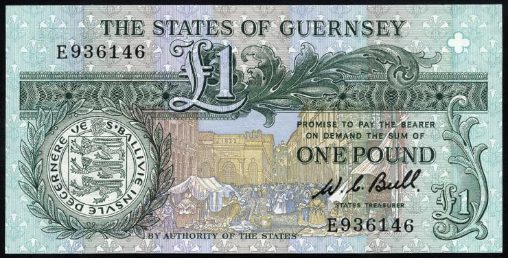 Guernsey P.48a 1 Pound (1980-89) (1) 