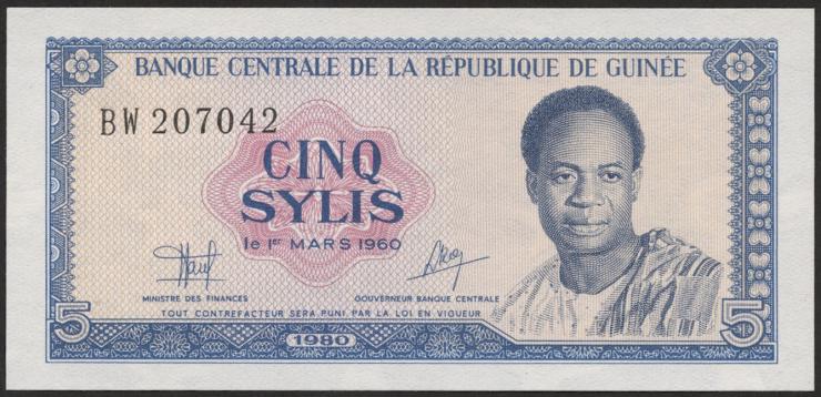 Guinea P.22 5 Sylis 1980 (1) 