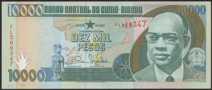 Guinea-Bissau P.15b 10000 Pesos 1993 (1) 