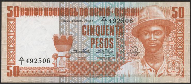 Guinea-Bissau P.05 50 Pesos 1983 (1) 