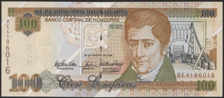 Honduras P.077g 100 Lempiras 2004 (1) 