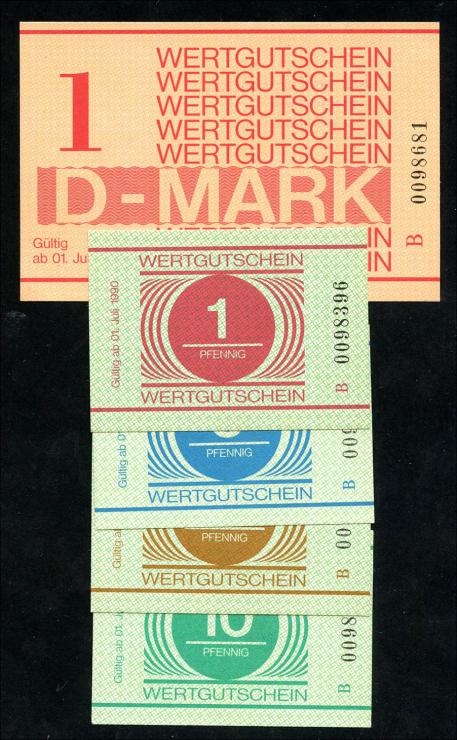 MDI-34-38 DDR Gefängnisgeld 1 Pfennig - 1 DM (1990) (1) 