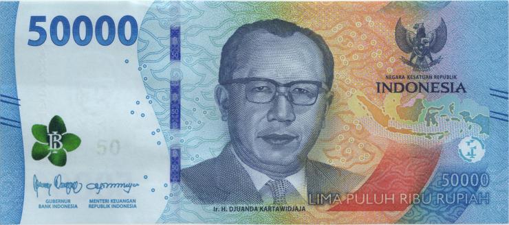 Indonesien / Indonesia P.167 50.000 Rupien 2022 (1) 
