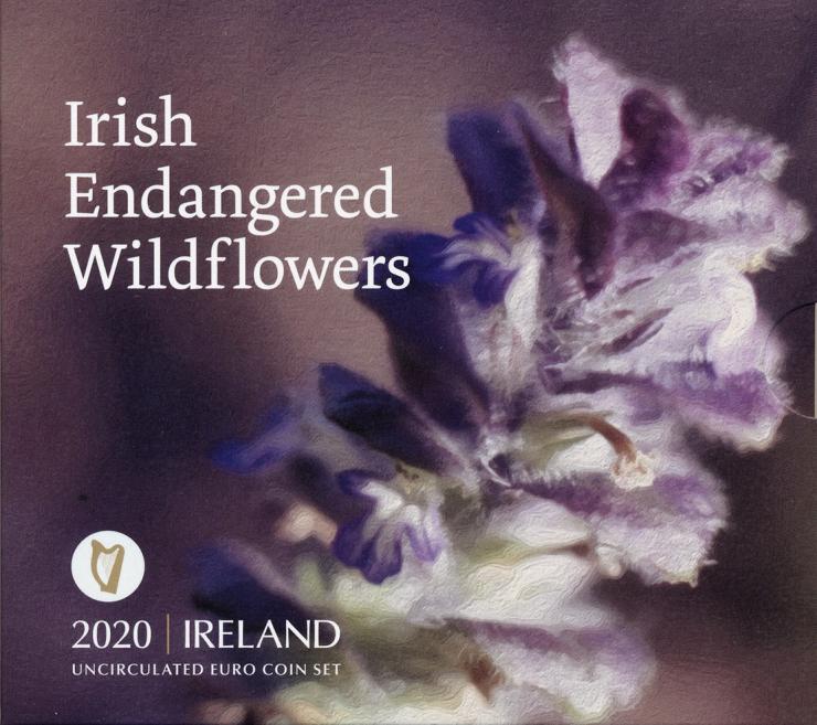 Irland Euro-KMS 2020 "Gefährdete Wildblumen" 