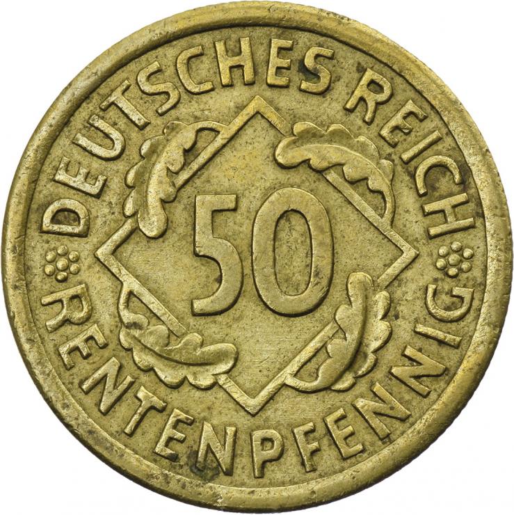 J.310 • 50 Rentenpfennig 1924 G 