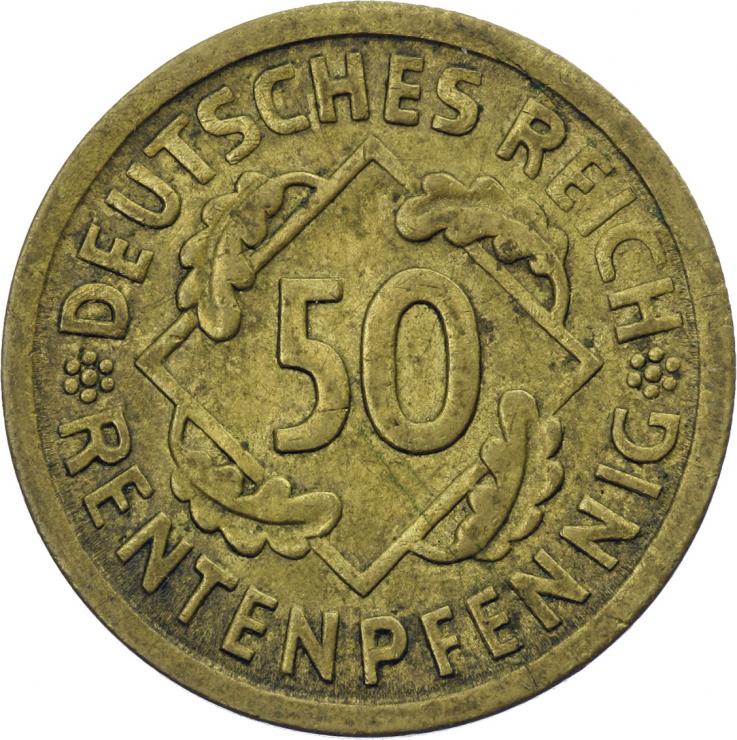 J.310 • 50 Rentenpfennig 1924 J 