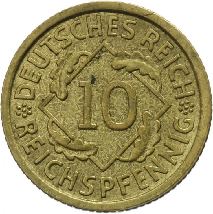 J.317 • 10 Reichspfennig 1933 A 