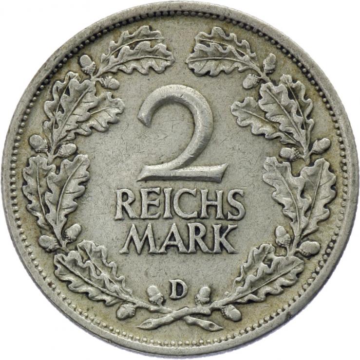 J.320 • 2 Reichsmark 1926 D 