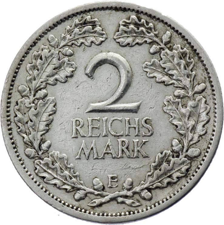 J.320 • 2 Reichsmark 1926 E 