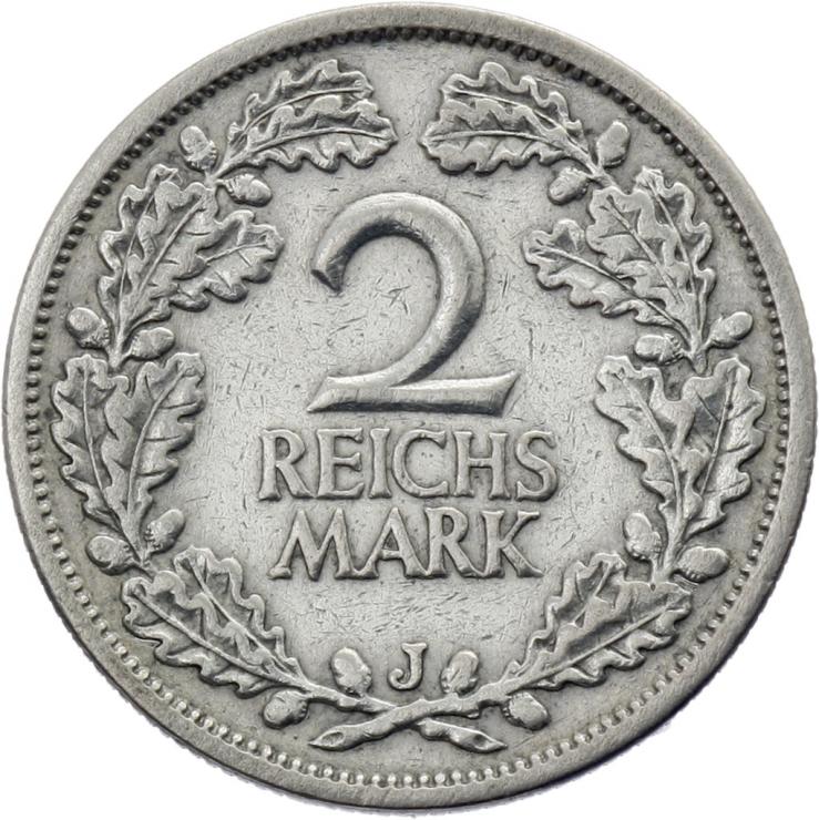 J.320 • 2 Reichsmark 1926 J 