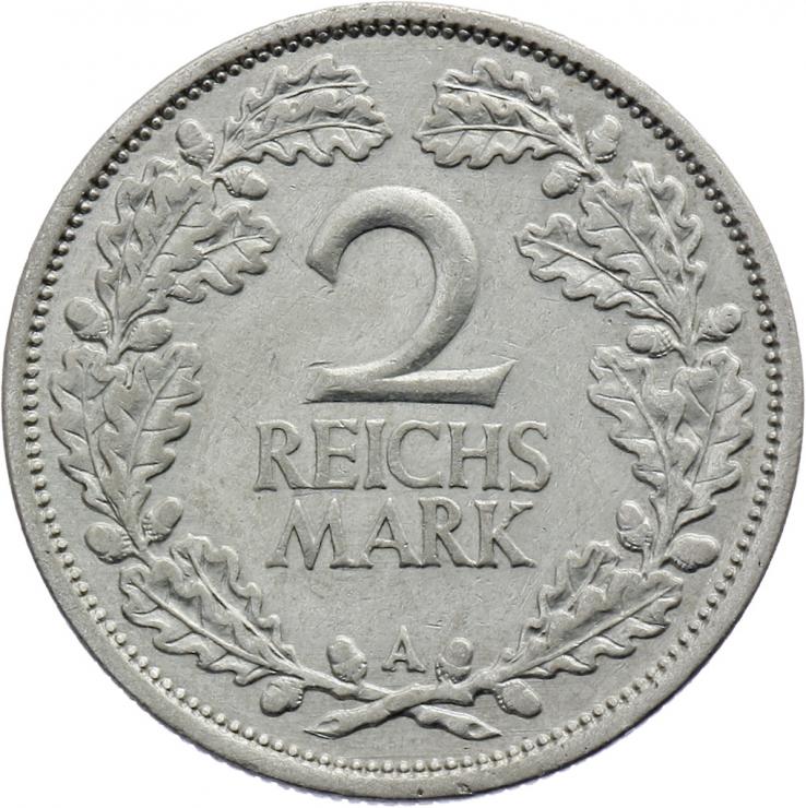 J.320 • 2 Reichsmark 1927 A 