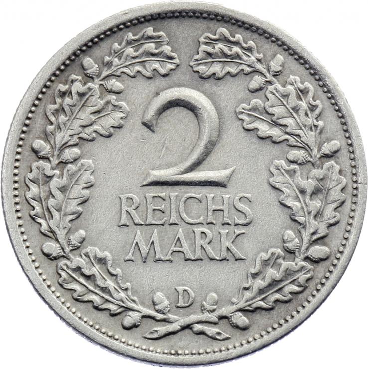 J.320 • 2 Reichsmark 1931 D 