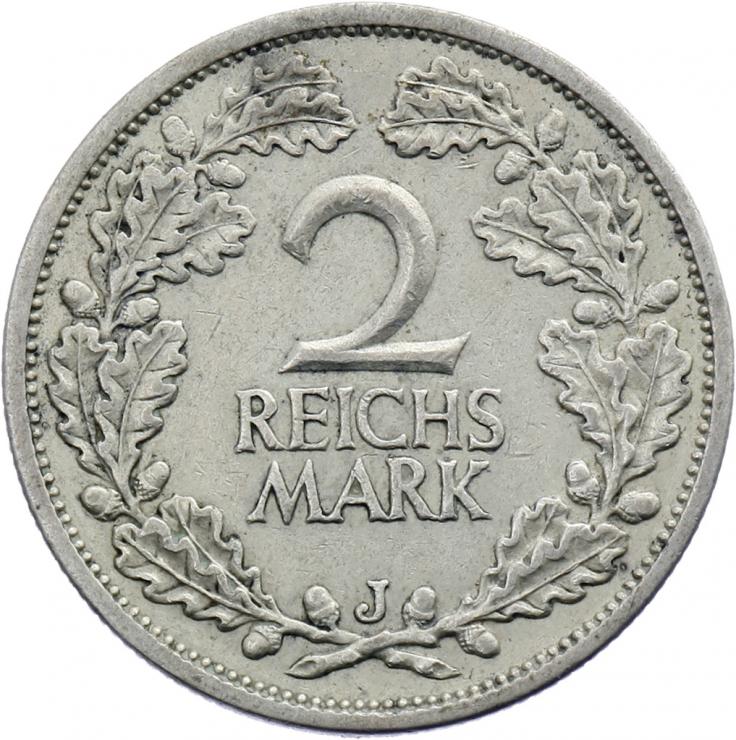 J.320 • 2 Reichsmark 1931 J 