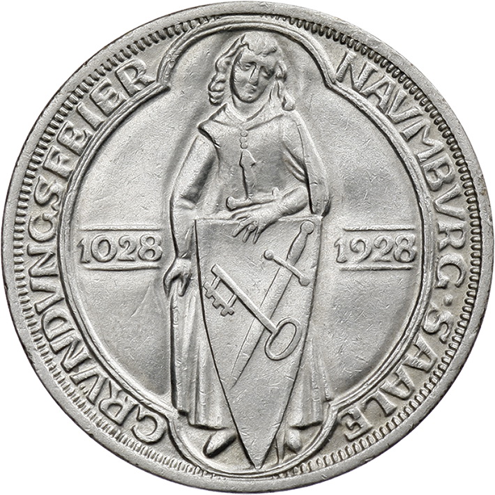 J.333 • 3 Reichsmark Naumburg 1928 