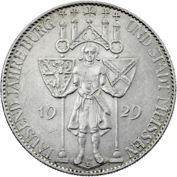 J.339 • 5 Reichsmark Meißen 1929 