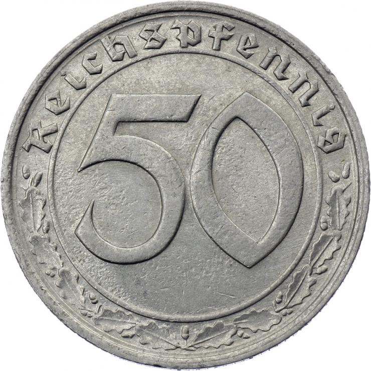 J.365 • 50 Reichspfennig 1939 D 
